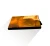 Wood & Resin Wallets - Orange