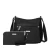 Uptown Bagg With RFID Phone Wristlet - B0001 BLACK