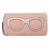 Eyeglass Case with Frame Graphic-6462 - Blush/Silver