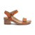 Women's Mae Adjustable Quarter Strap Heel - Cognac