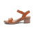Women's Mae Adjustable Quarter Strap Heel - Cognac