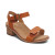 Women's Mae Adjustable Quarter Strap Heel - Cognac