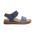 Women's Claire Quarter Strap Sandal - Navy