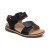 Women's Claire Quarter Strap Sandal - Black