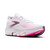 Brooks Womens Glycerin Flex in WhiteCyber PinkArgyle - Image 2