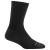 Women's Solid Basic Crew Lightweight - Black