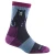 Women's Bear Town Micro Crew Lightweight with Cushion - Purple