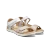 Women's Capri Sandal - Textured Pearl Leather