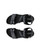 Women's Soft Sandal 3-Strap - Black/Black