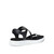 Women's Soft Sandal 3-Strap - Black/Black