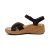 Women's Flora Wedge - Black
