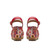 Clarks Womens Chicly Floral in Red Print - Image 5