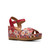 Clarks Womens Chicly Floral in Red Print - Image 7