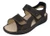 Finn Comfort Mens Skiathos in DarkbrownTruffle GrassNubuk SS26