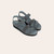 Women's Krista - Graphite Striped Suede with Black