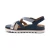 Women's Carmen Cross Band Adjustable Sandal - Navy Multi