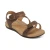 Women's Jess Adjustable Quarter Strap Sandal - Bronze