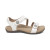 Women's Jess Adjustable Quarter Strap Sandal - White