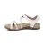 Women's Jess Adjustable Quarter Strap Sandal - White
