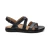 Women's Piper Arch Support Strap Sandal - Black