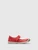 Women's Velcro Ballerinas - Red