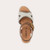 Naot Womens Majorca in Brown Cedar SuedeLinen Raffia - Image 4