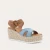 Naot Womens Majorca in Latte Brown LeatherLight Denim - Image 2