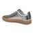 Women's Ashley Side-Zip Lace-Up - Silver Metallic Sheepskin