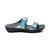 Women's Kaia Two Band Slide - Blue Pearlized