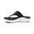 Women's Donna Adjustable Thong Sandal - Black