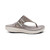 Women's Donna Adjustable Thong Sandal - Pewter Metallic