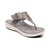 Women's Donna Adjustable Thong Sandal - Pewter Metallic
