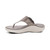 Women's Donna Adjustable Thong Sandal - Pewter Metallic