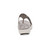 Women's Donna Adjustable Thong Sandal - Pewter Metallic