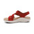 Women's Savannah Adjustable Quarter Strap Sandal - Red