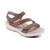 Women's Savannah Adjustable Quarter Strap Sandal - Taupe