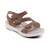 Women's Savannah Adjustable Quarter Strap Sandal - Taupe