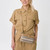 Women's Iris Crossbody - Sand Stripe