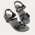 Women's Limit N - Black Crinkle Patent