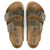 Birkenstock Mens Arizona Soft Footbed in OILED LEATHER FADED KHAKI - Image 3