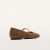 Women's Hepburn - Pecan Suede Stud