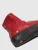 Women's Zip Up Ankle Boots - Red Smooth Leather
