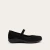 Women's Taranaki - Black Knit Fabric