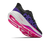 HOKA Womens W Clifton Pro in Carbon Black Cosmic Purple - Image 4