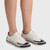 Women's Potsie - White Milled Calf Combo