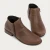 Naot Womens Helm in Truffle Brown Leather - Image 5