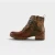 Spring Footwear Womens Martinela in Brown Multi - Image 3
