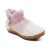 Aetrex Womens Malina Arch Support Slipper in Pink Plaid - Image 1
