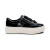 Women's Aubrey Arch Support Platform Sneaker - Black Patent