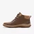 Clarks Womens Orlene Top Waterproof in Dark Sand Nubuck - Image 2